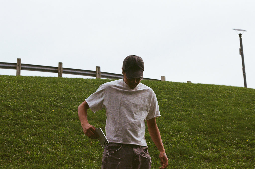 White Slub Tee