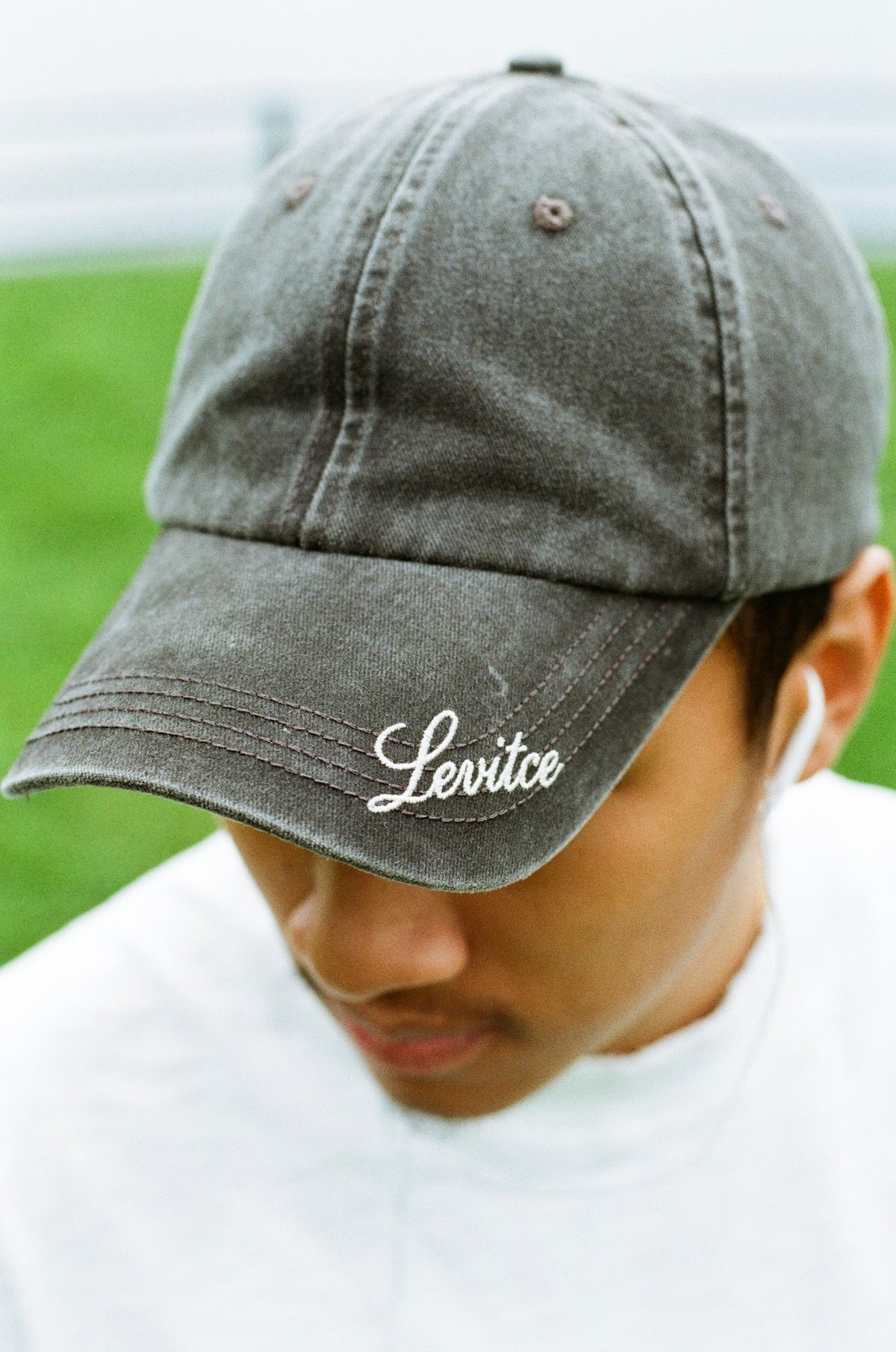 Brim Script Dad Cap