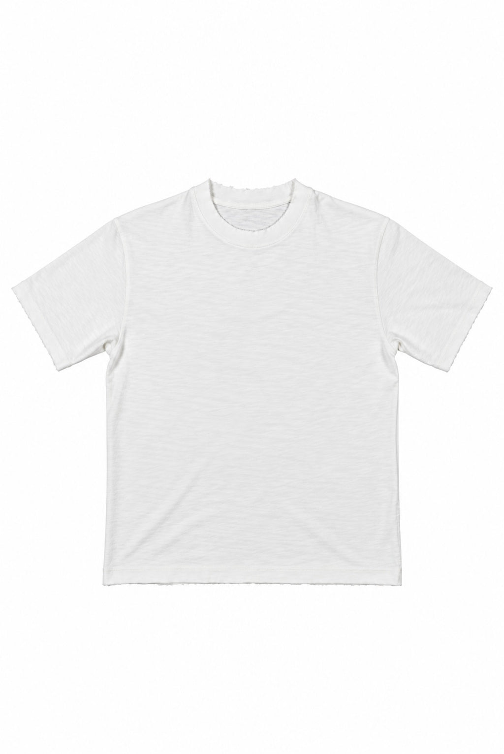 White Slub Tee