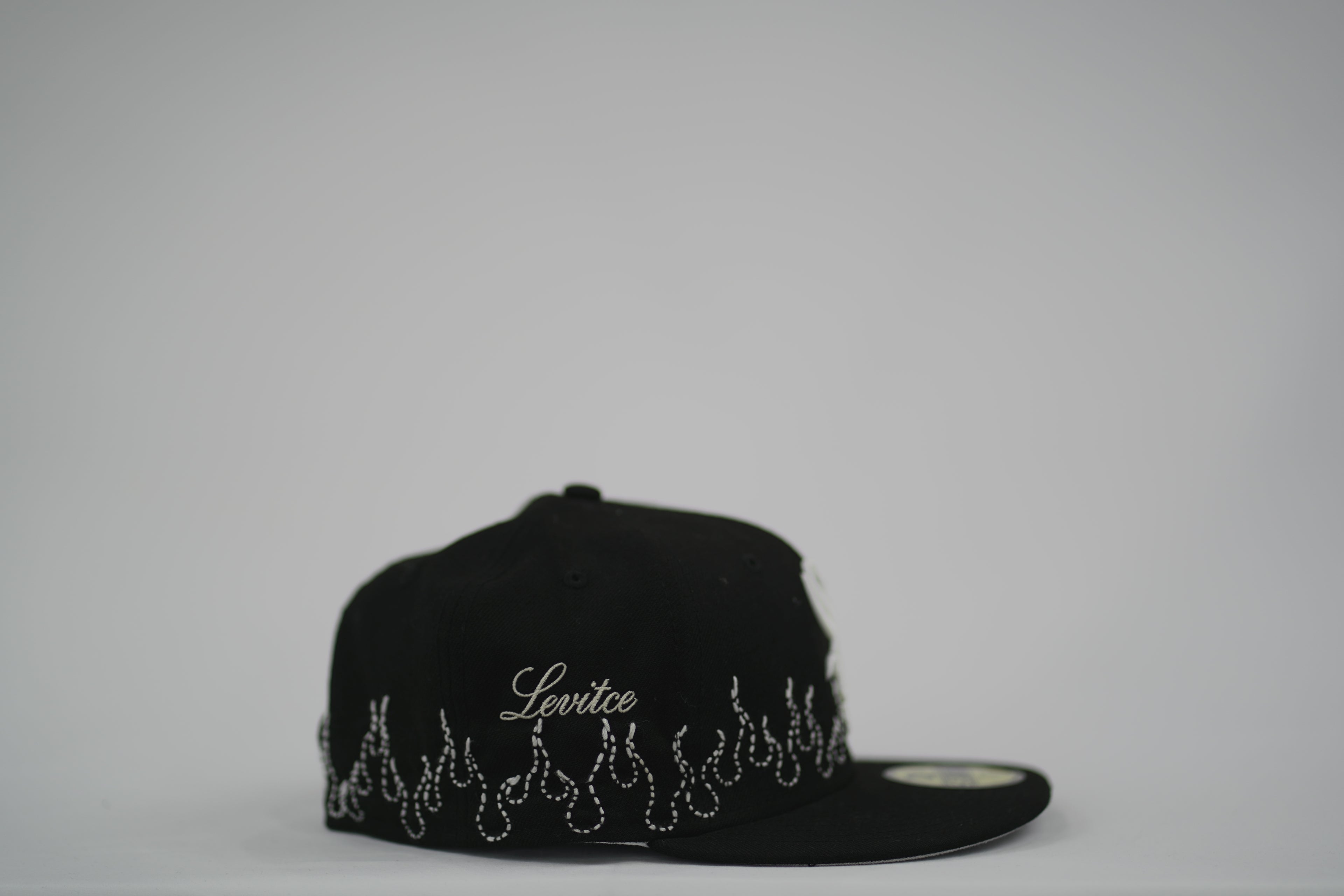 Chicago White Sox Flame Sashiko Fitted Hat 7 1/4