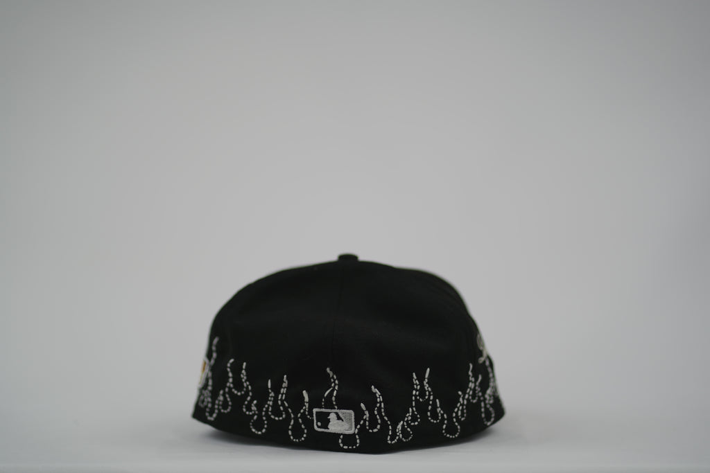 Chicago White Sox Flame Sashiko Fitted Hat 7 1/4