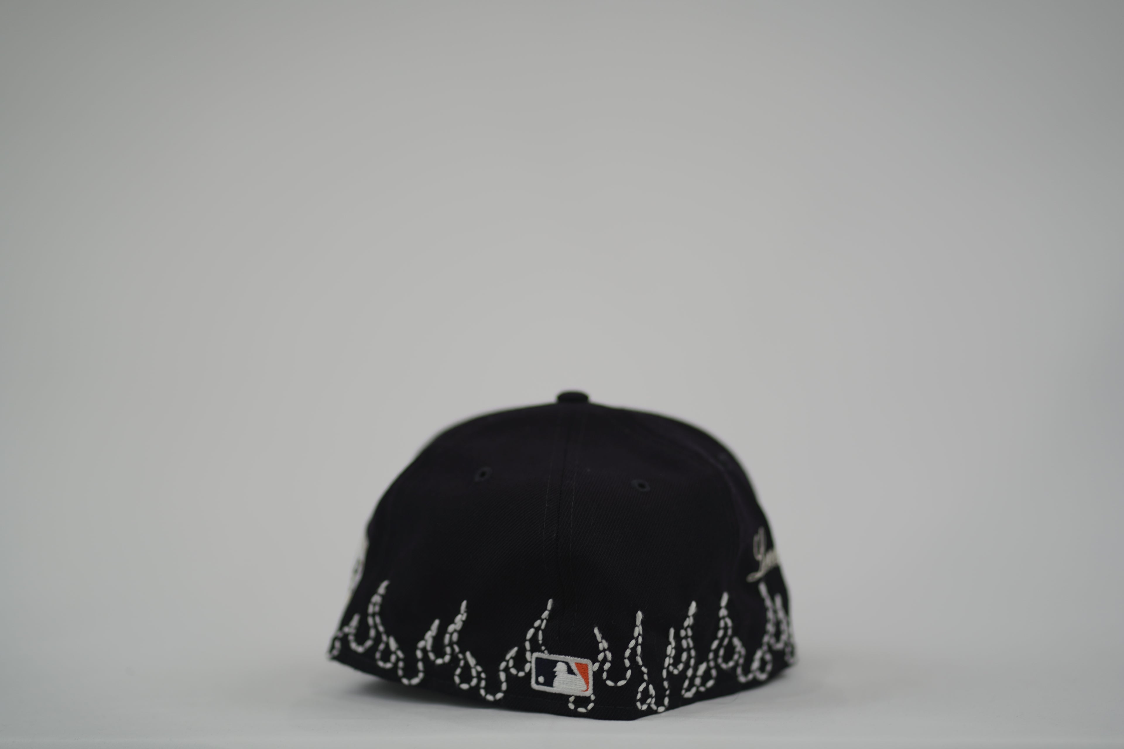 Houston Astros Flame Sashiko Fitted Hat 7