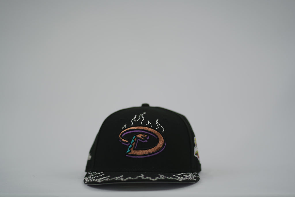 Arizona Diamondbacks Flame Sashiko Fitted Hat 7 1/4