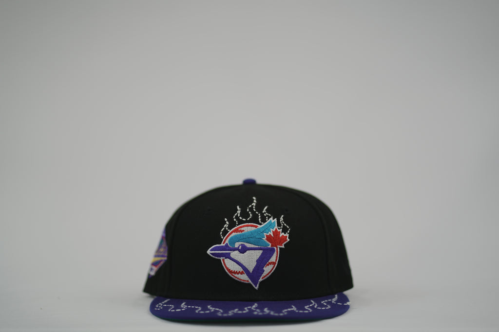 Toronto Blue Jays Flame Sashiko Fitted Hat 7 5/8