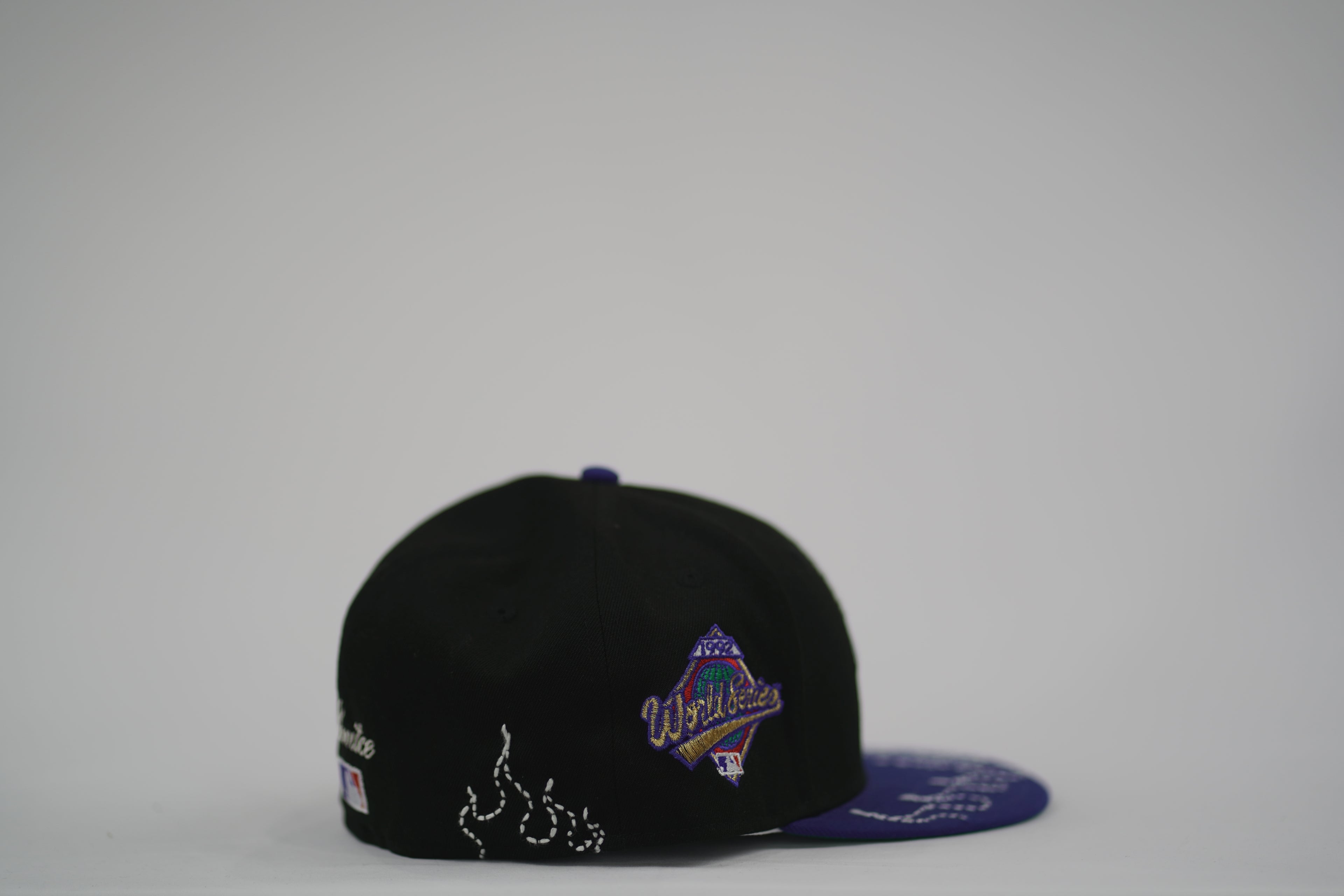 Toronto Blue Jays Flame Sashiko Fitted Hat 7 5/8