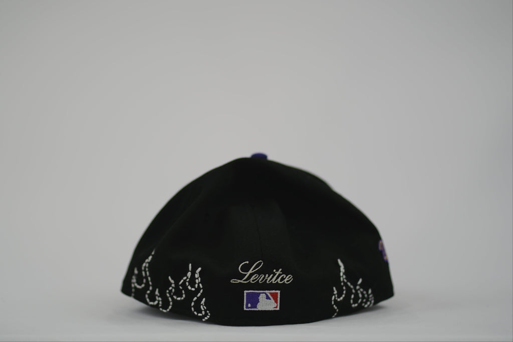 Toronto Blue Jays Flame Sashiko Fitted Hat 7 5/8