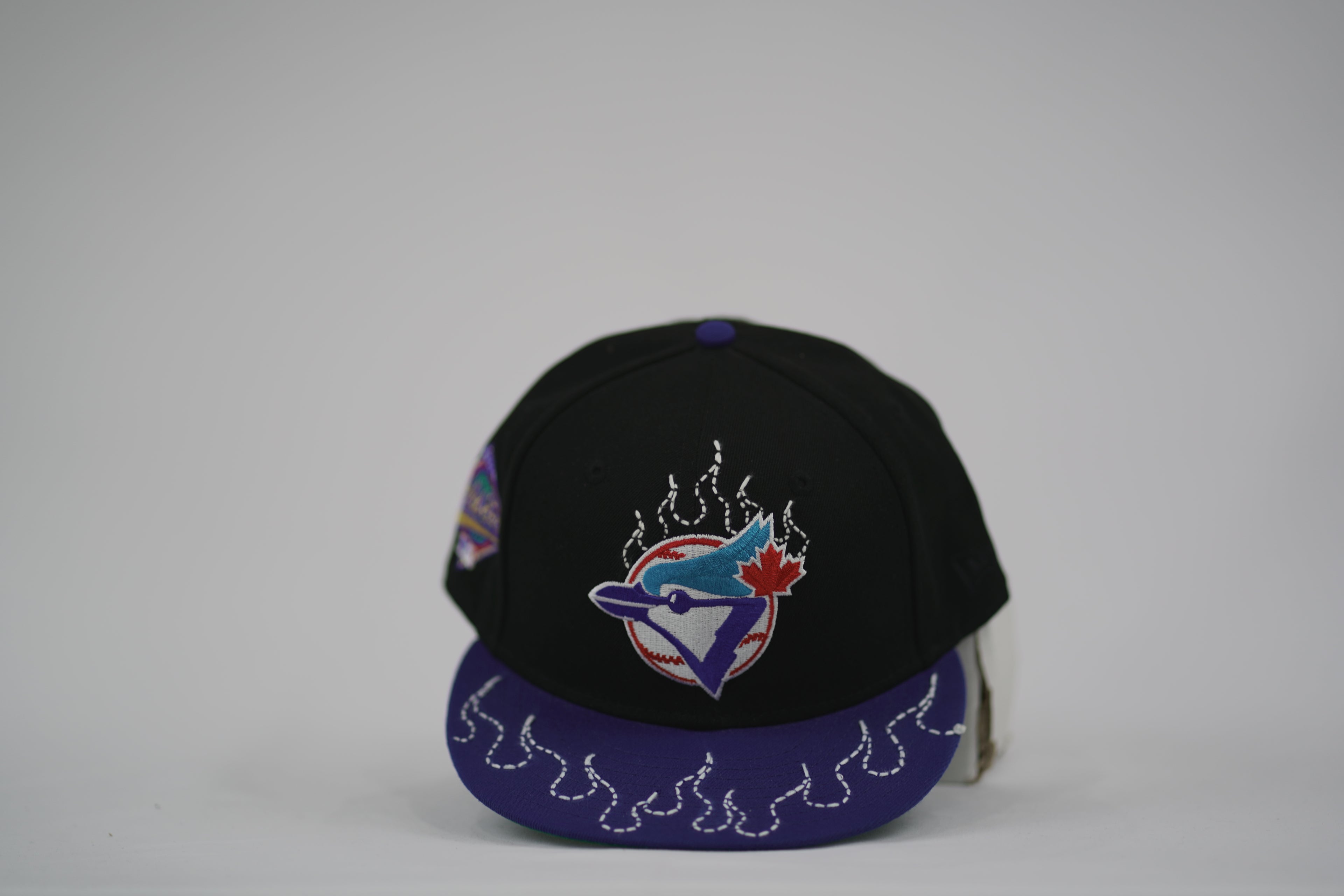 Toronto Blue Jays Flame Sashiko Fitted Hat 7 5/8