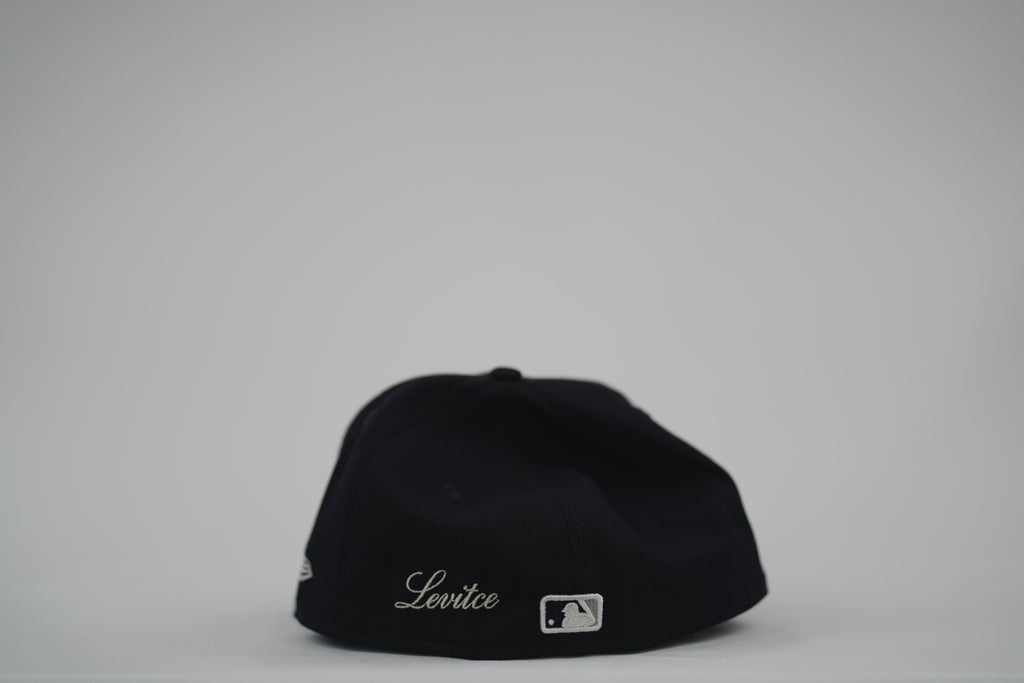 Detroit Tigers Flame Sashiko Fitted Hat 7 3/8