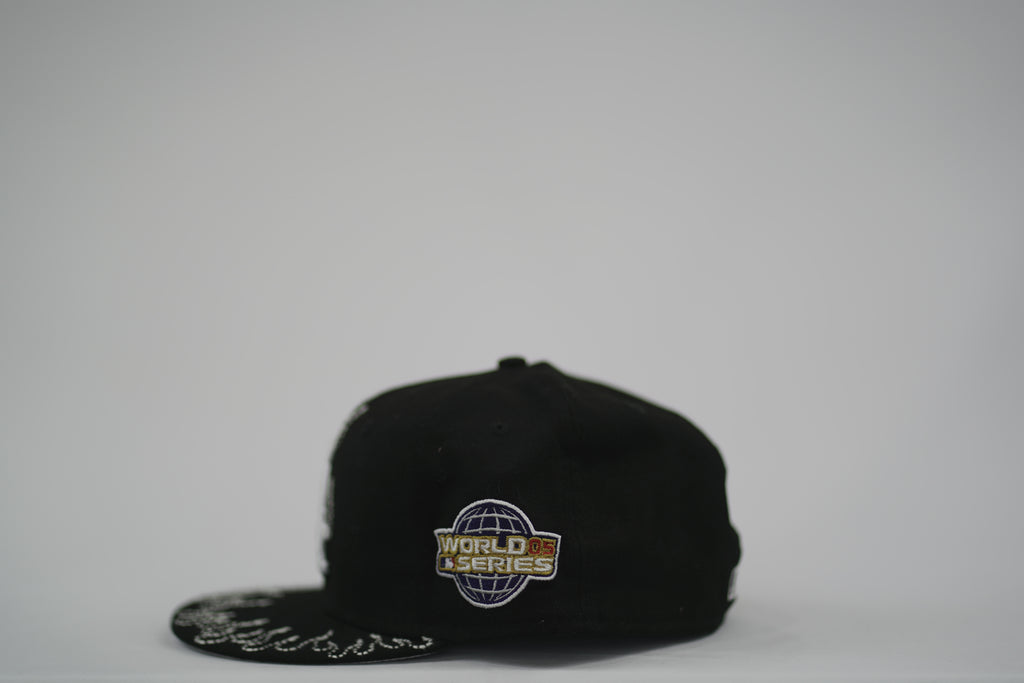Chicago White Sox Flame Sashiko Fitted Hat 7 5/8