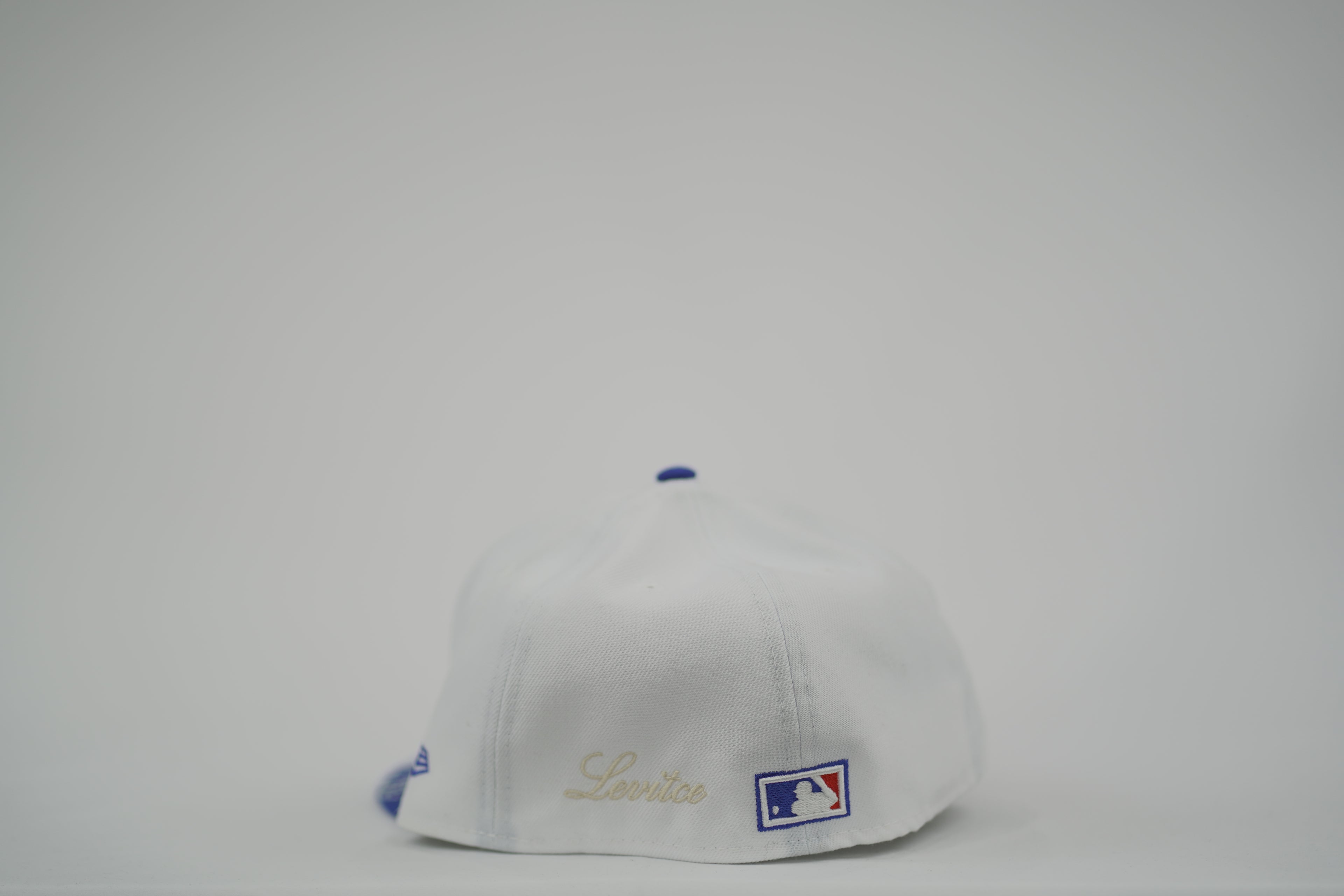 Atlanta Braves Flame Sashiko Fitted Hat 7 1/4