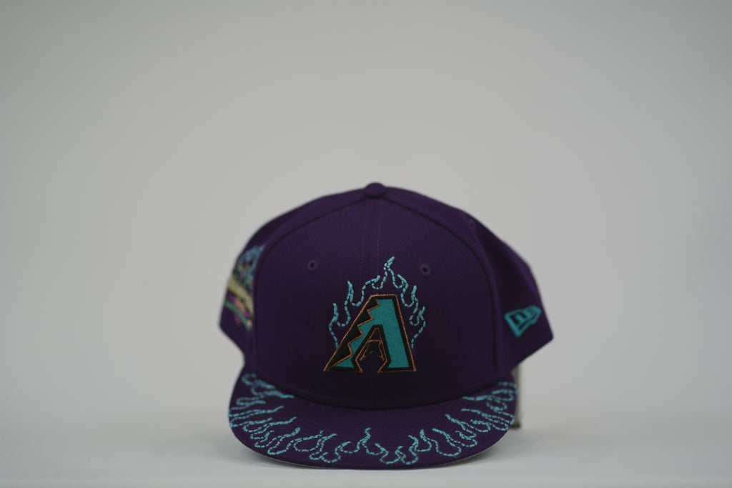 Arizona Diamondbacks Flame Sashiko Fitted Hat 7 3/4