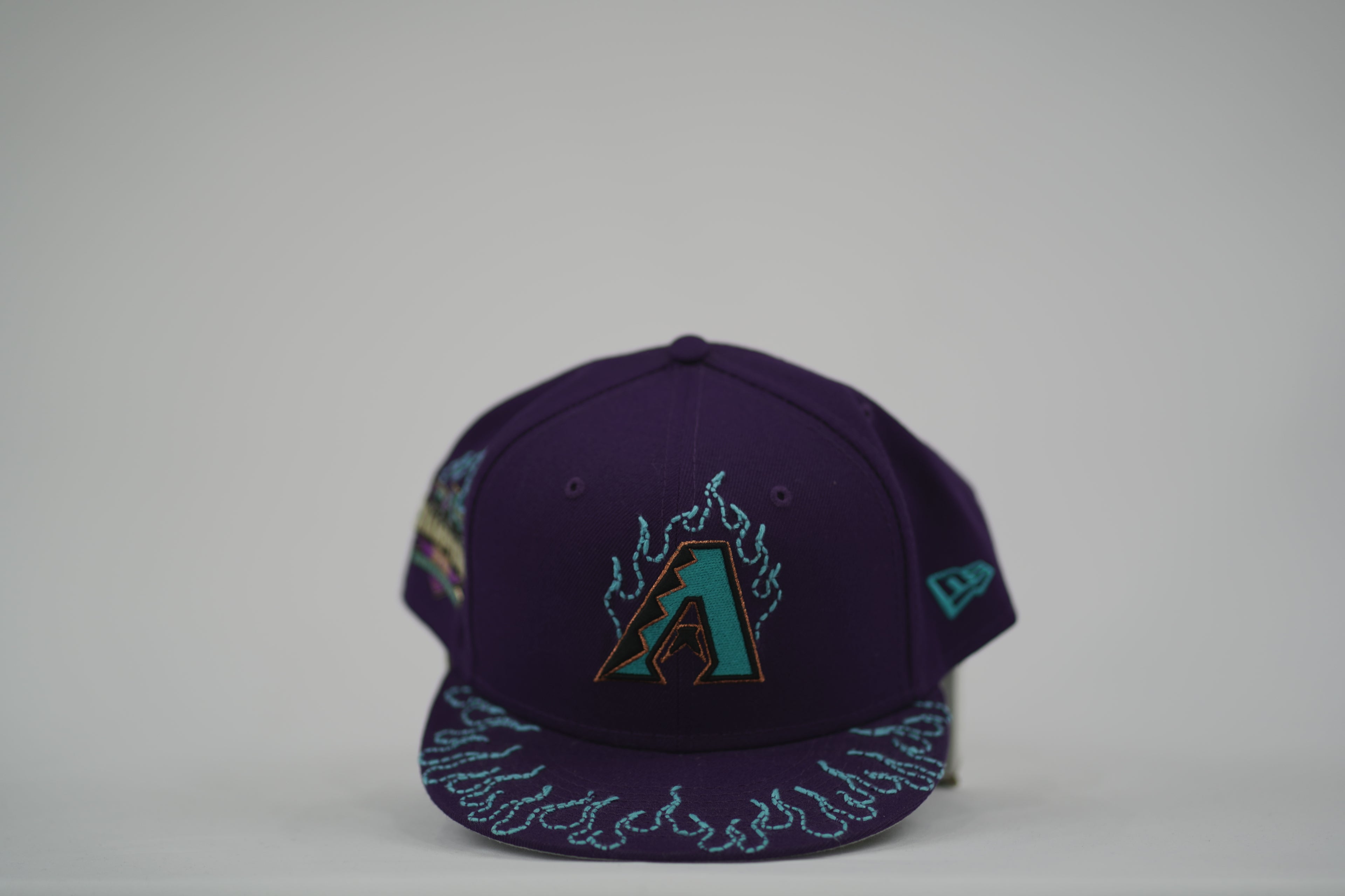 Arizona Diamondbacks Flame Sashiko Fitted Hat 7 3/4