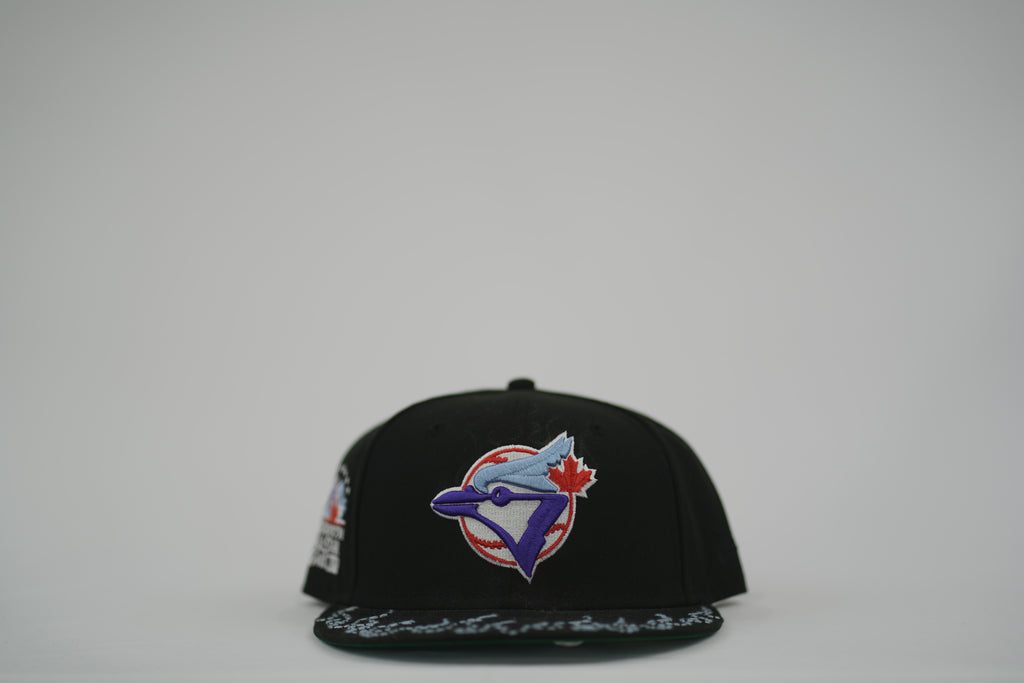Toronto Blue Jays Flame Sashiko Fitted Hat 7 3/4