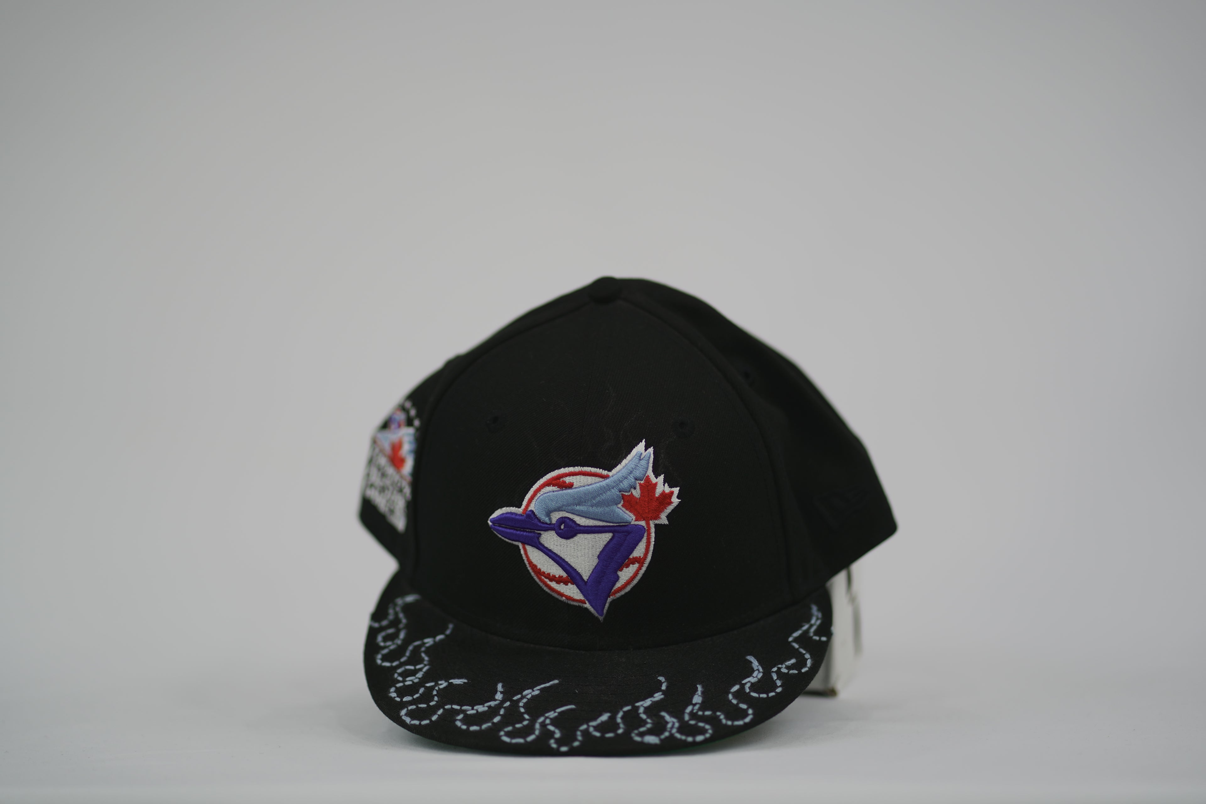 Toronto Blue Jays Flame Sashiko Fitted Hat 7 3/4