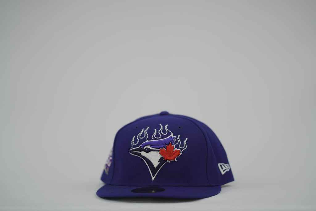 Toronto Blue Jays Flame Sashiko Fitted Hat 7 5/8