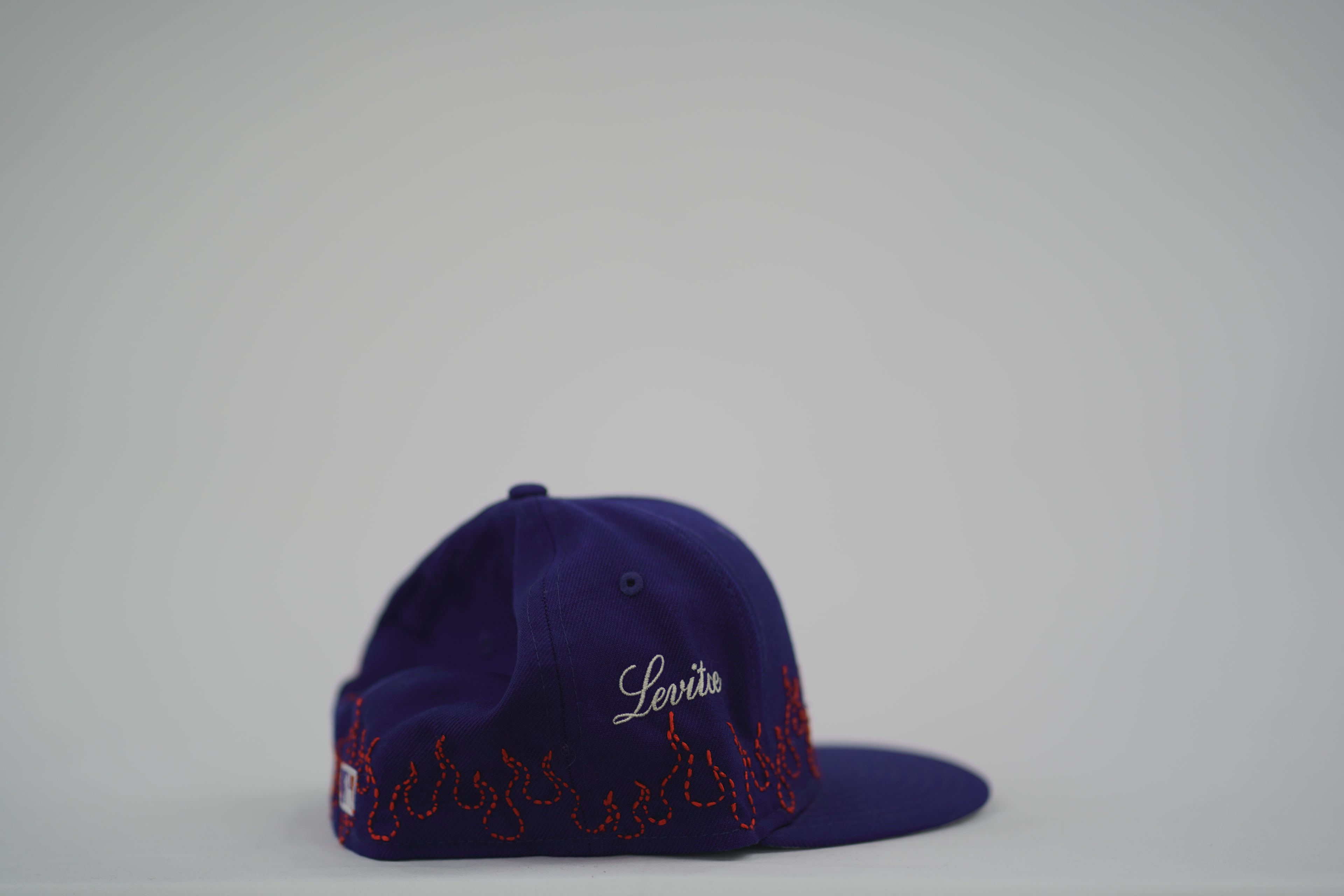 Chicago Cubs Flame Sashiko Fitted Hat 7 1/8