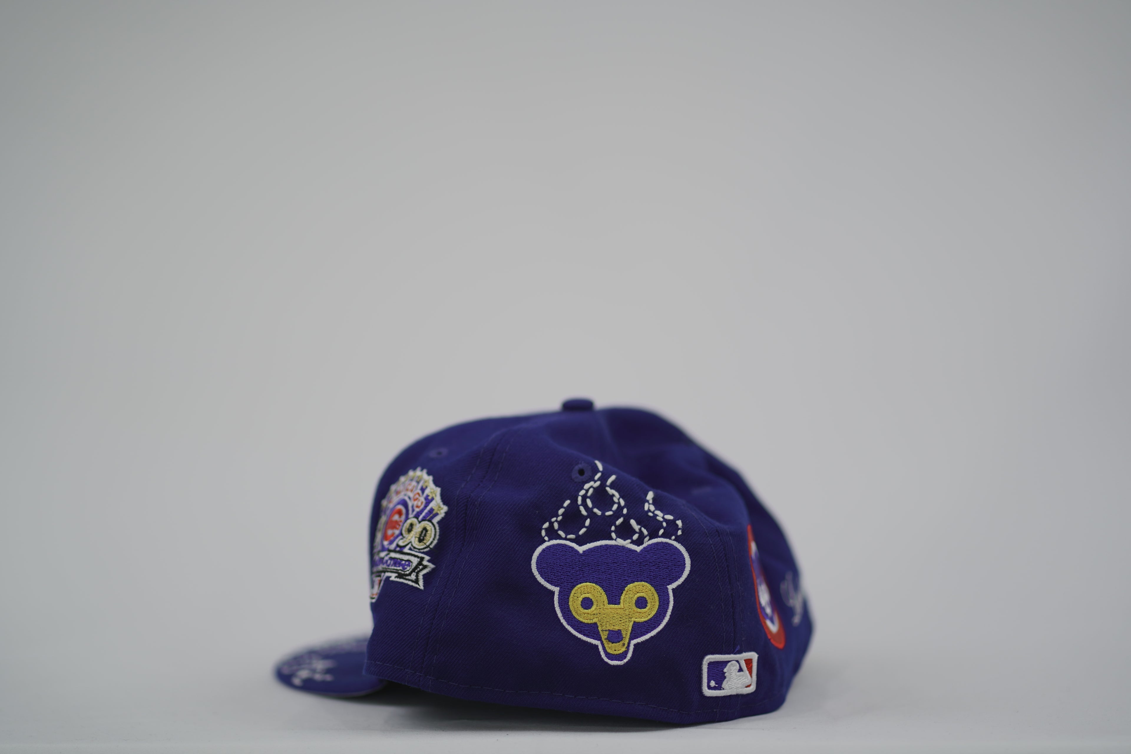 Chicago Cubs Flame Sashiko Fitted Hat 7 3/4