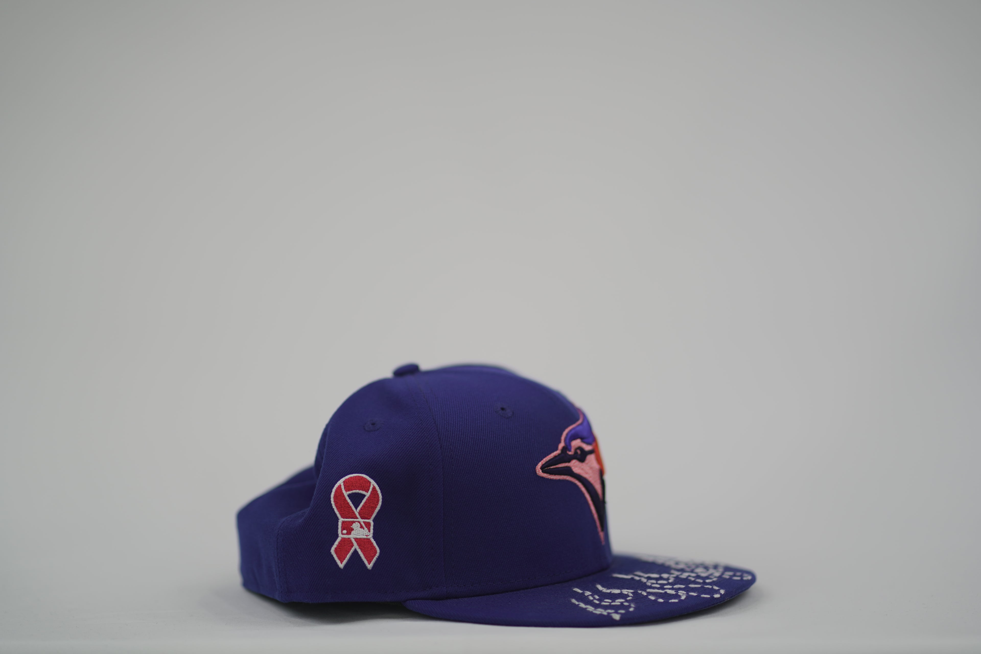 Toronto Blue Jays Flame Sashiko Fitted Hat 7 1/2