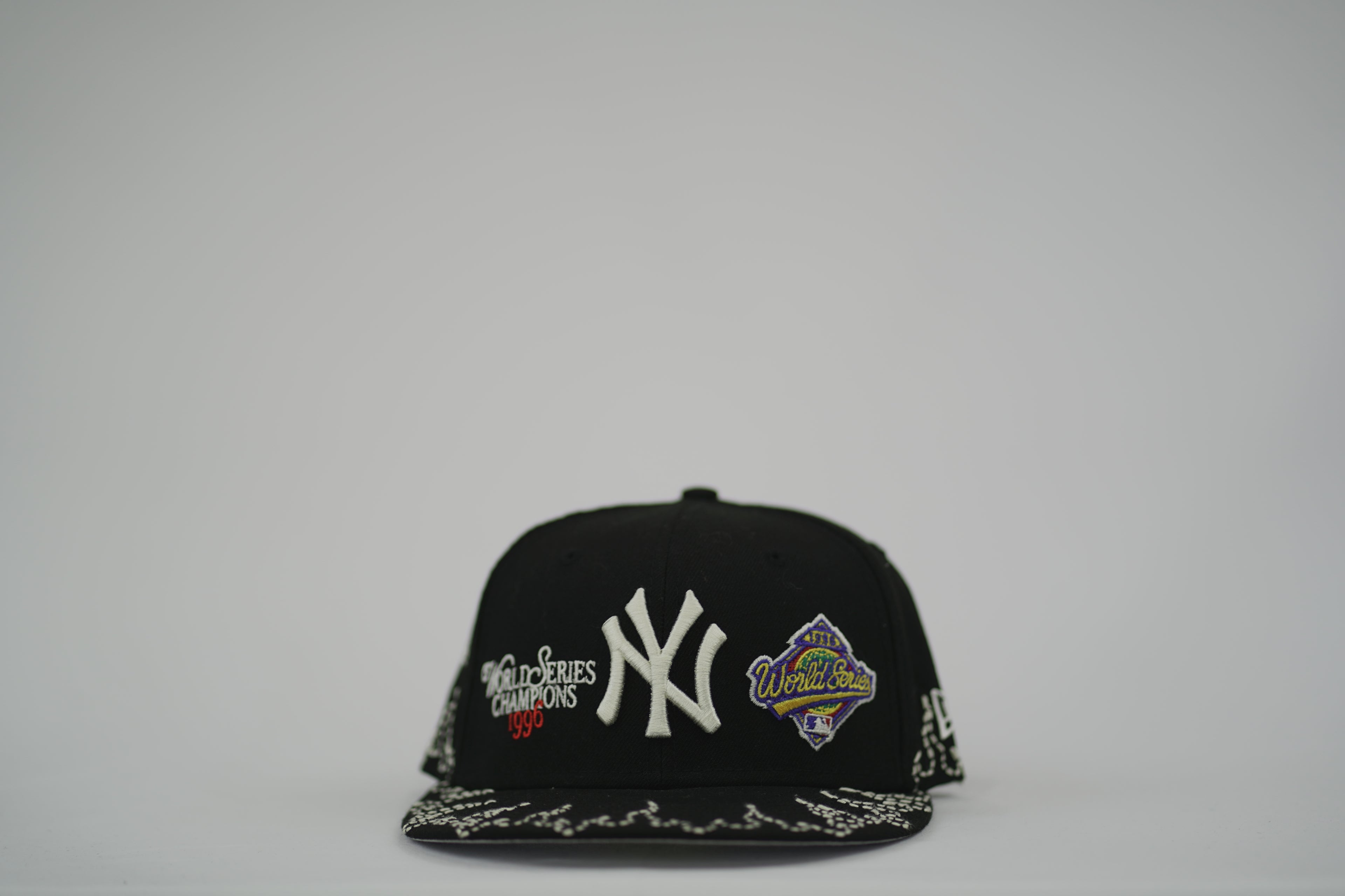 New York Yankees Flame Sashiko Fitted Hat 7