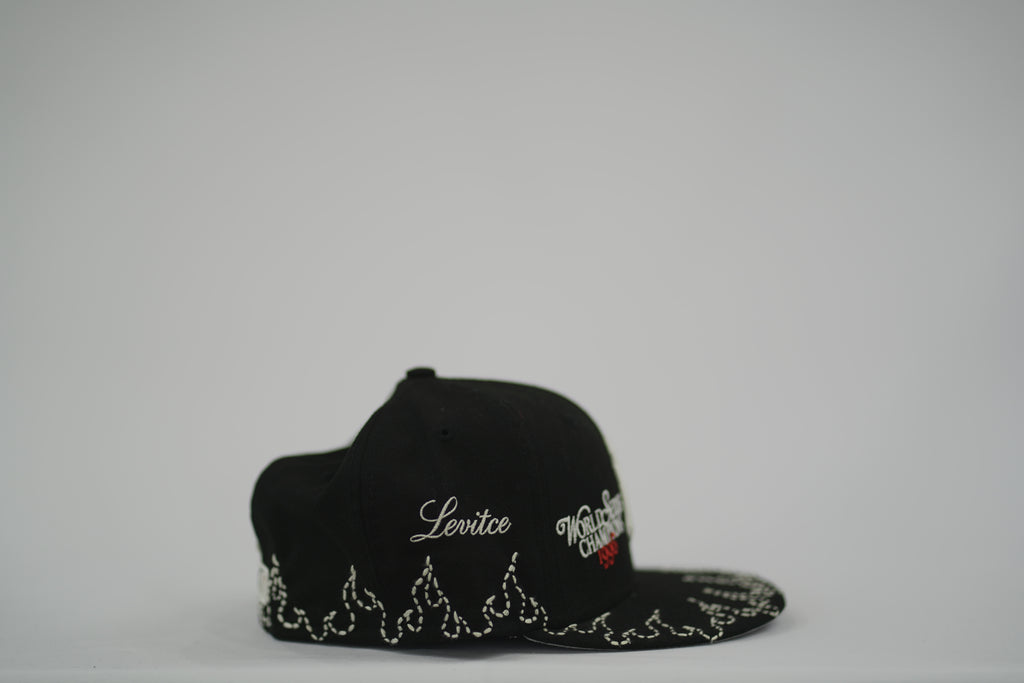 New York Yankees Flame Sashiko Fitted Hat 7