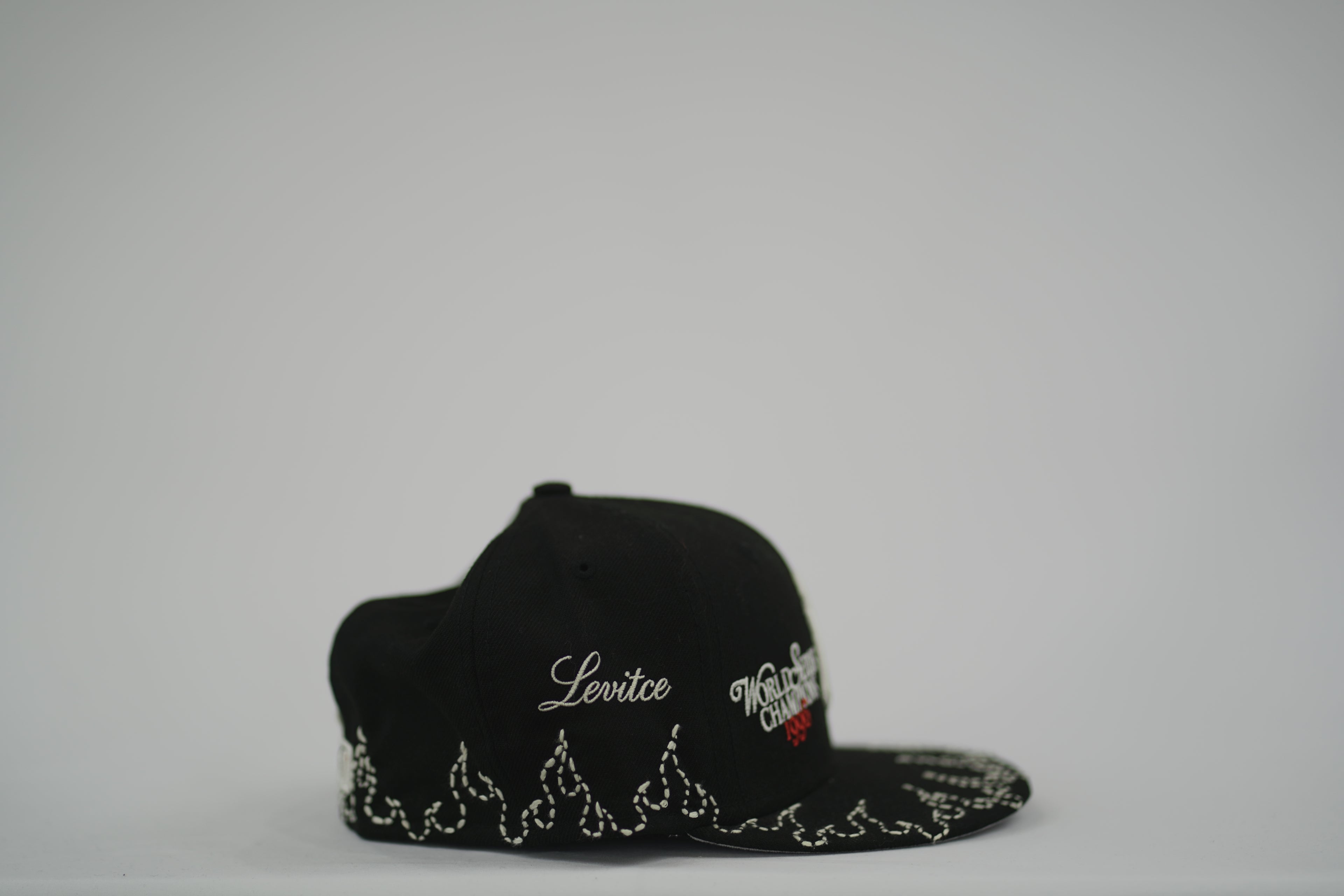 New York Yankees Flame Sashiko Fitted Hat 7