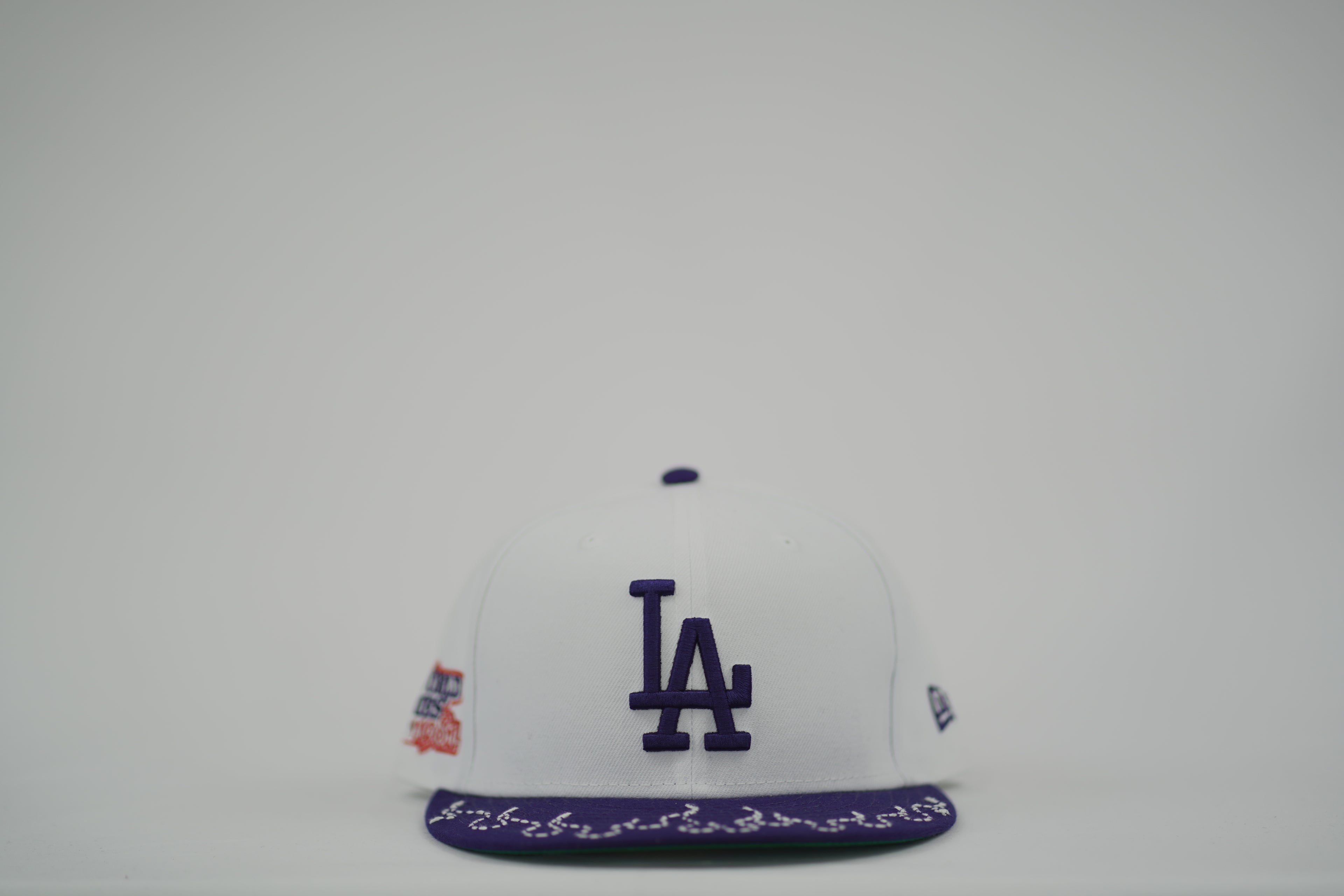 Los Angeles Dodgers Flame Sashiko Fitted Hat 7 1/2