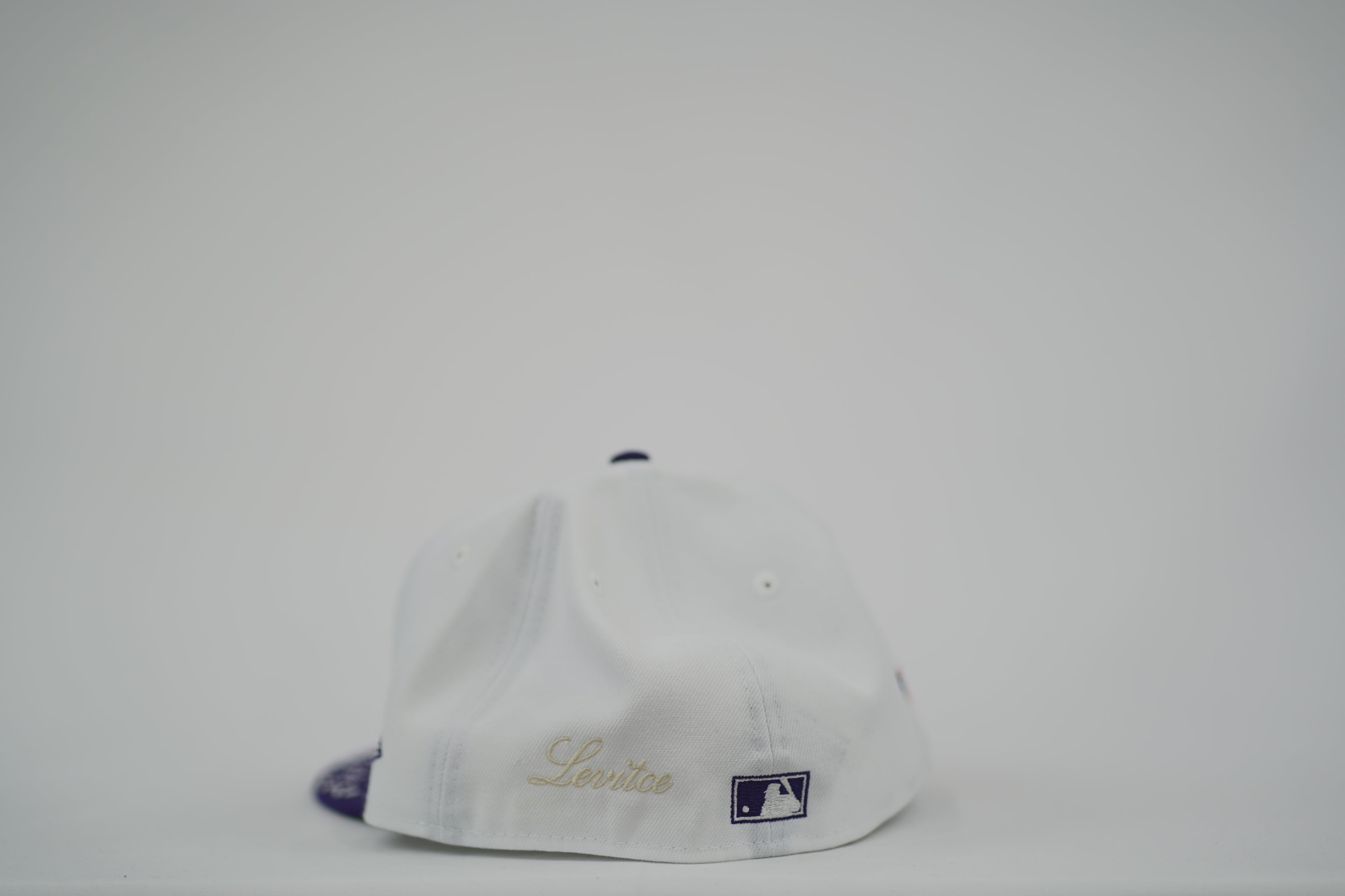 Los Angeles Dodgers Flame Sashiko Fitted Hat 7 1/2
