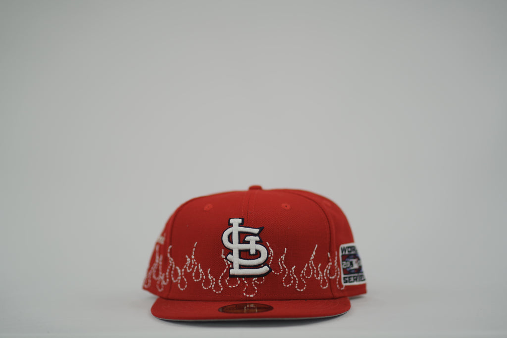 St. Louis Cardinals Flame Sashiko Fitted Hat 7 7/8