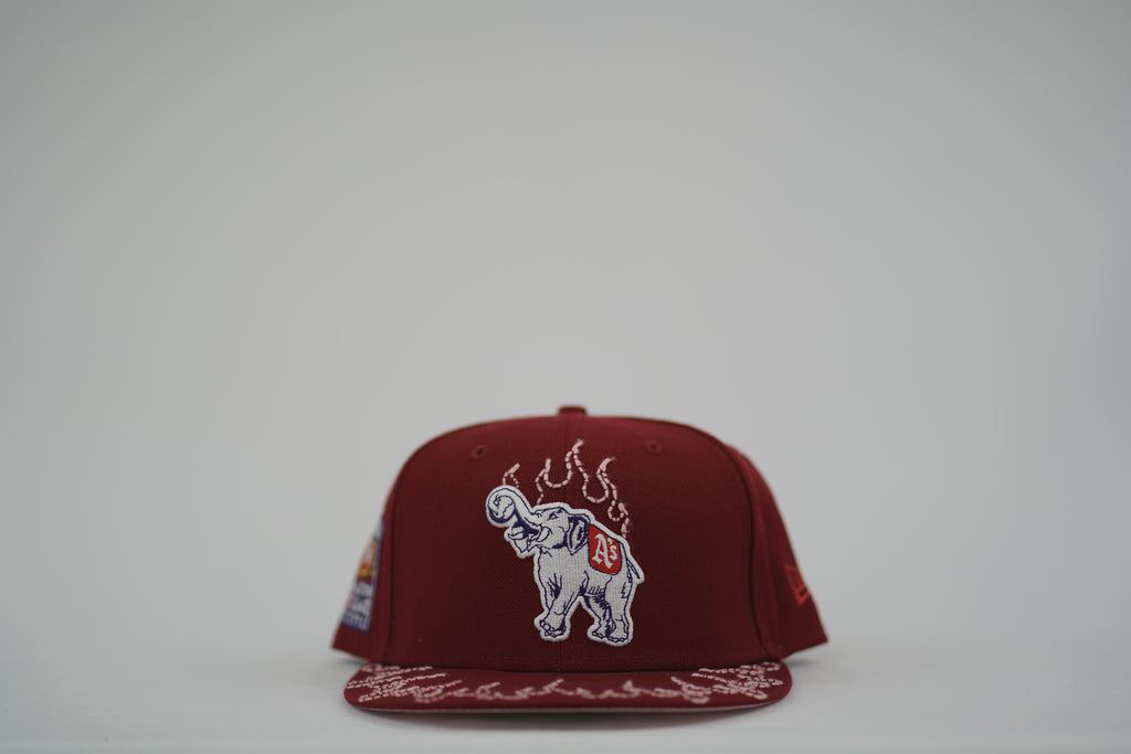 Athletics Flame Sashiko Fitted Hat 7 7/8