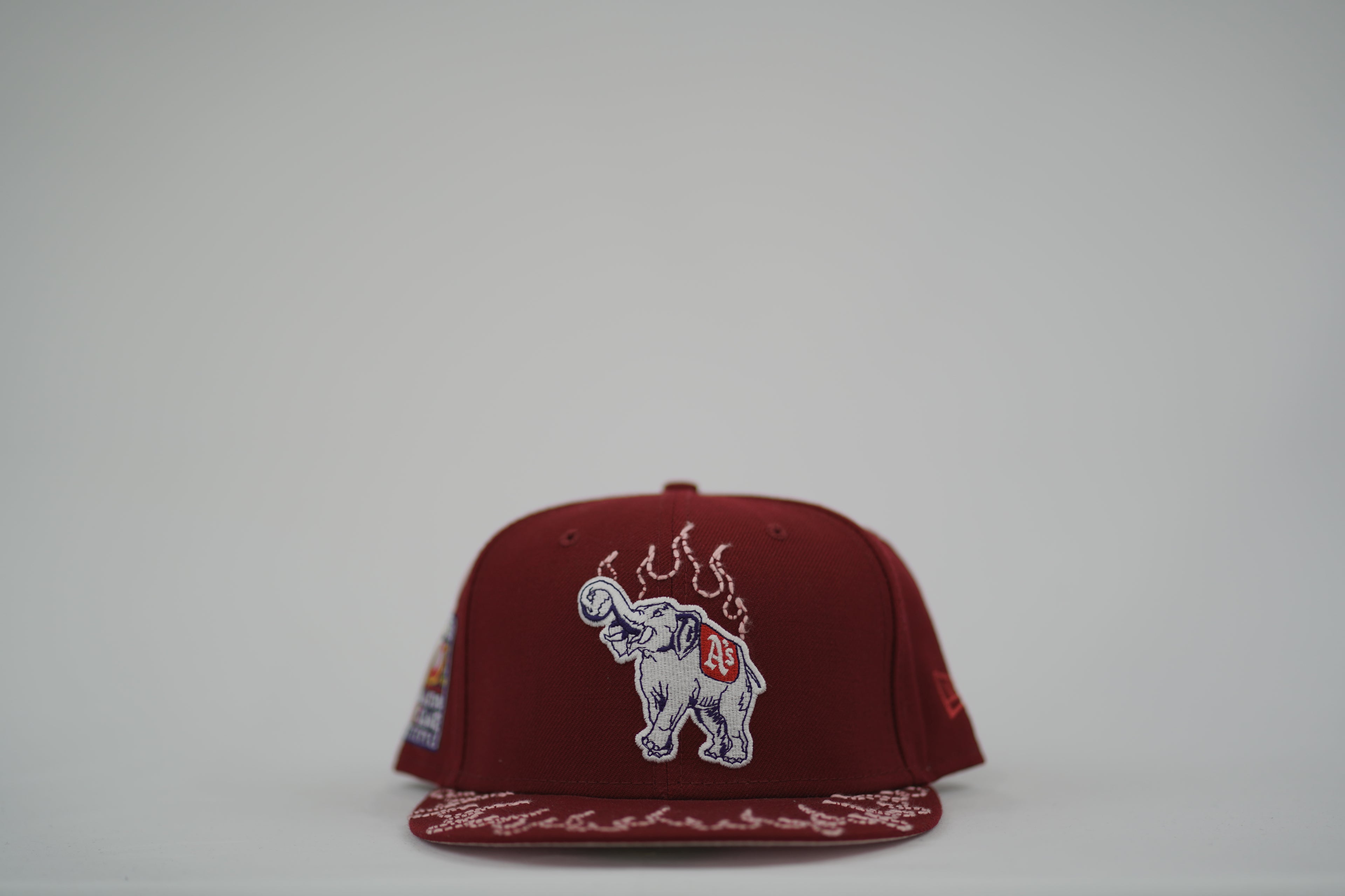 Athletics Flame Sashiko Fitted Hat 7 7/8