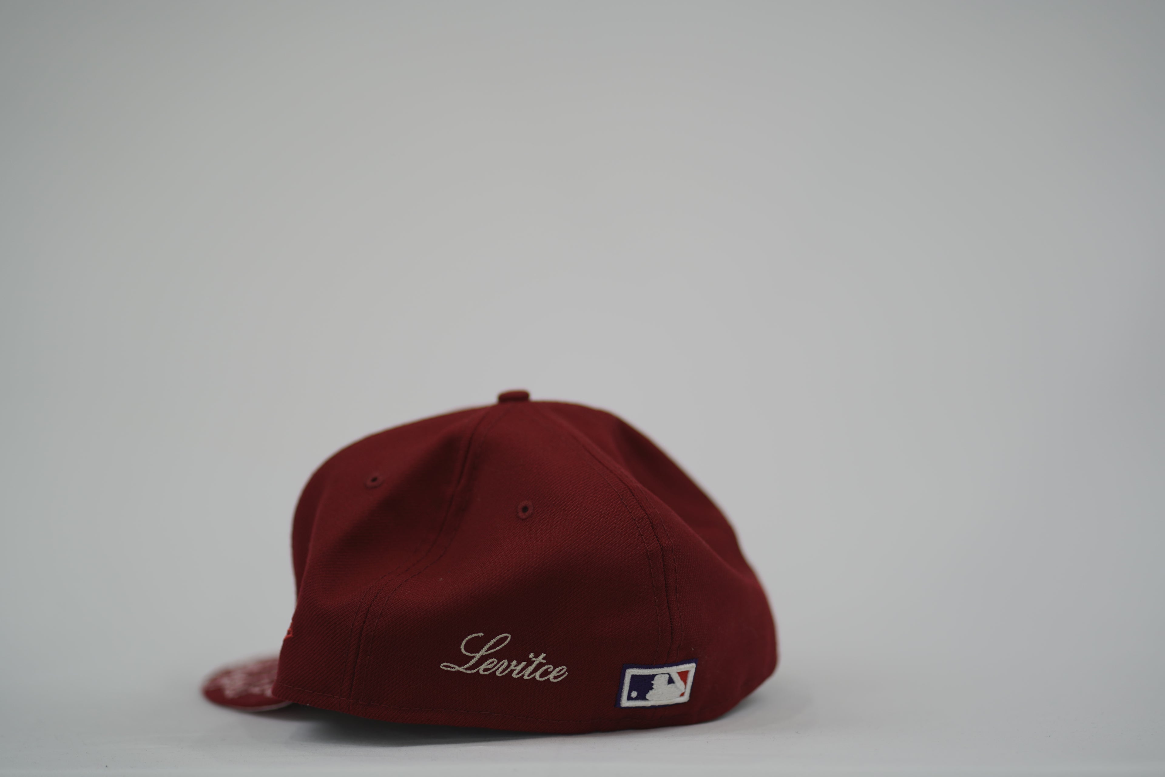 Athletics Flame Sashiko Fitted Hat 7 7/8