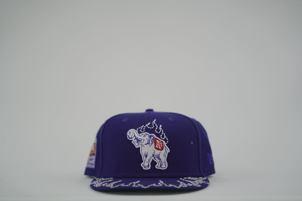 Athletics Flame Sashiko Fitted Hat 7 7/8