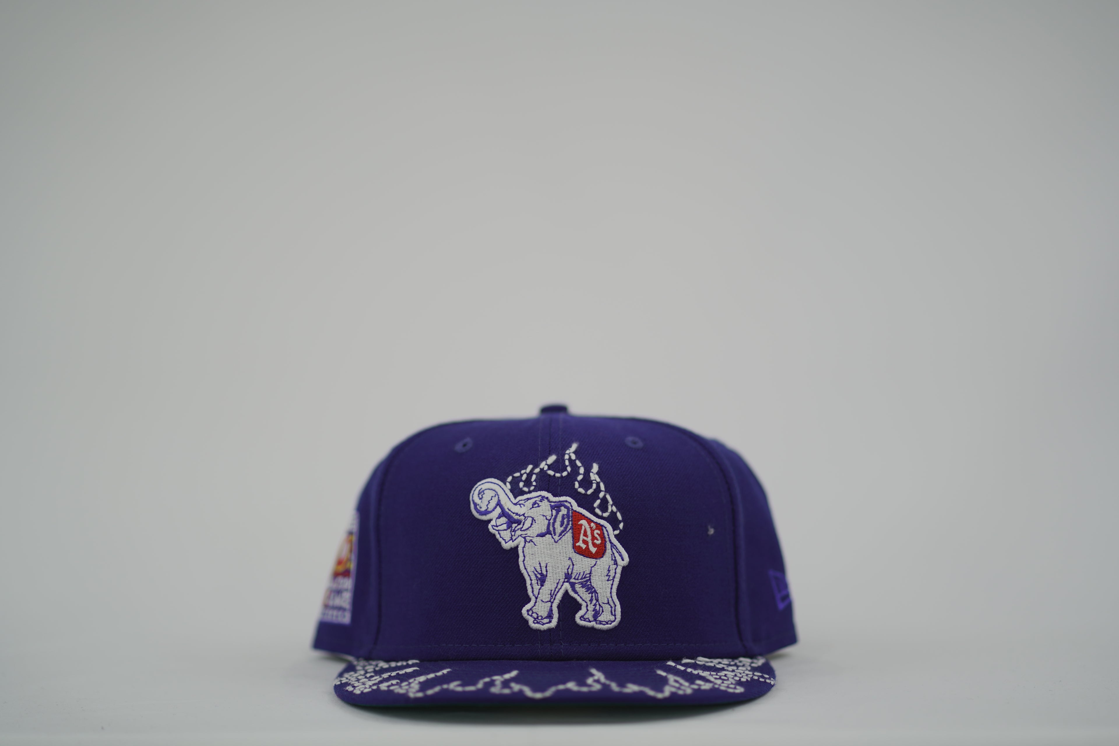 Athletics Flame Sashiko Fitted Hat 7 7/8